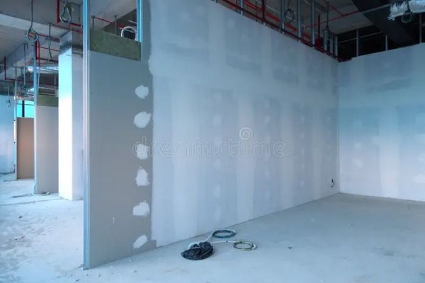 Intalação de drywall